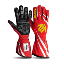 Momo Corsa Pro Gloves, Red (FIA)